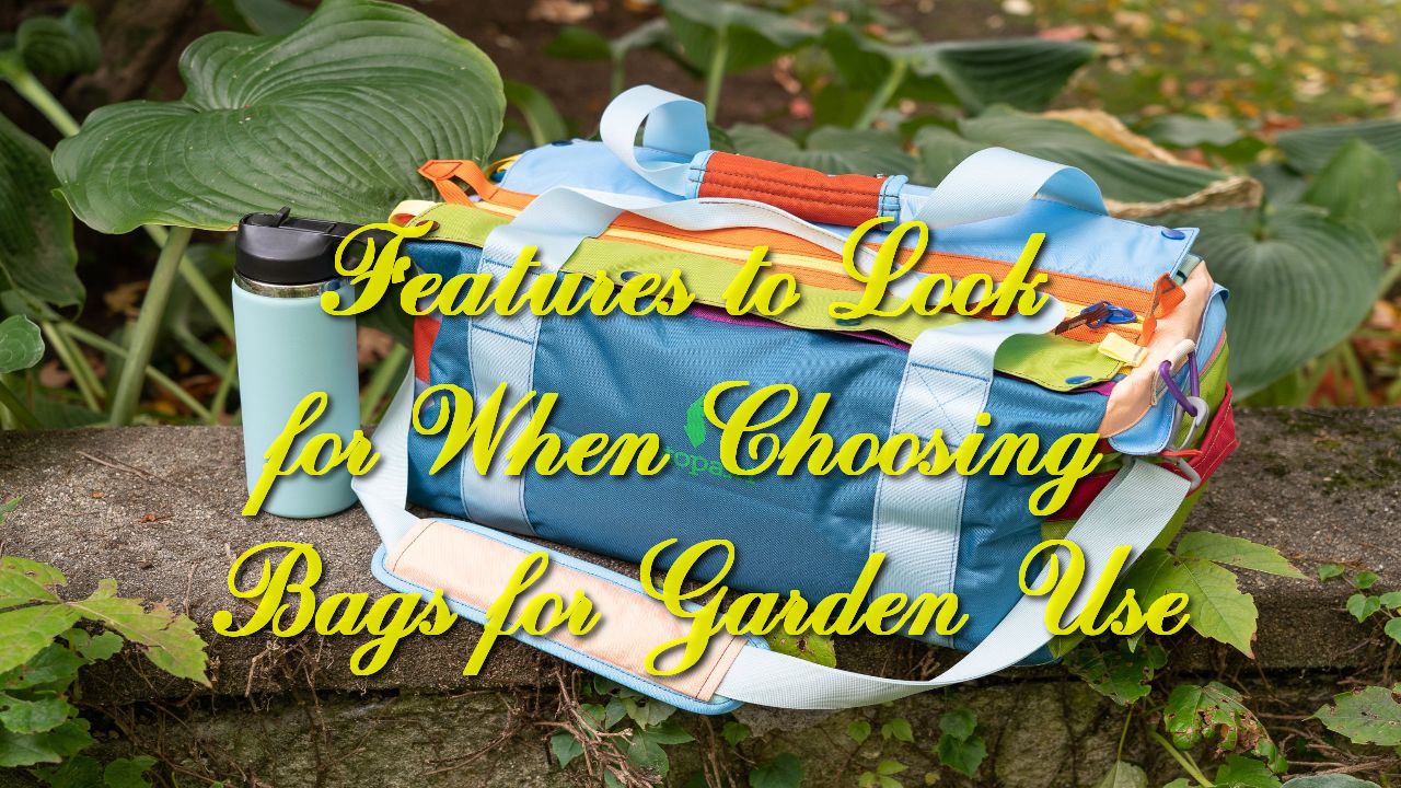 Features to Look for When Choosing Bags for Garden Use